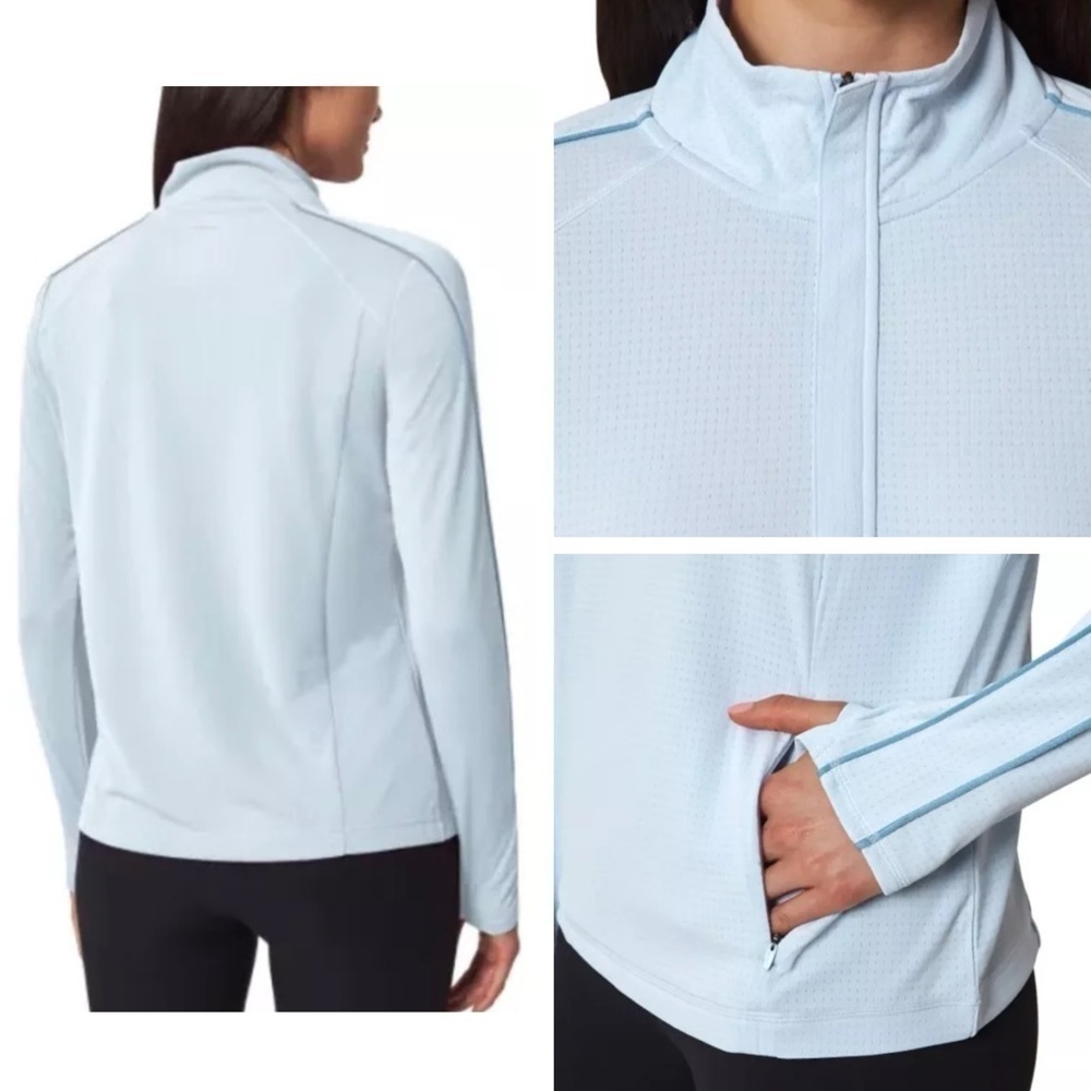 Mondetta Mock Neck 1/4 Zip Top - Picture 2 of 11